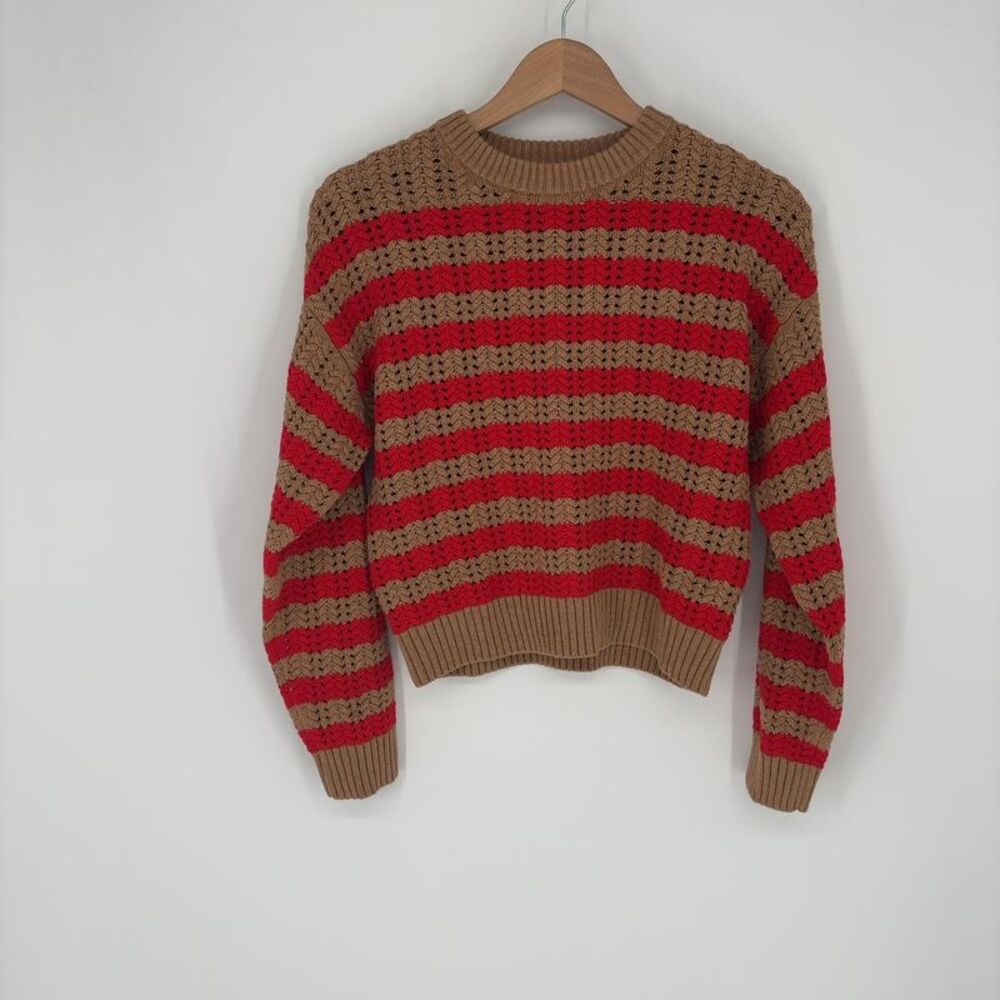 Lilla P Stripe Stitch Sweater in Multicolor